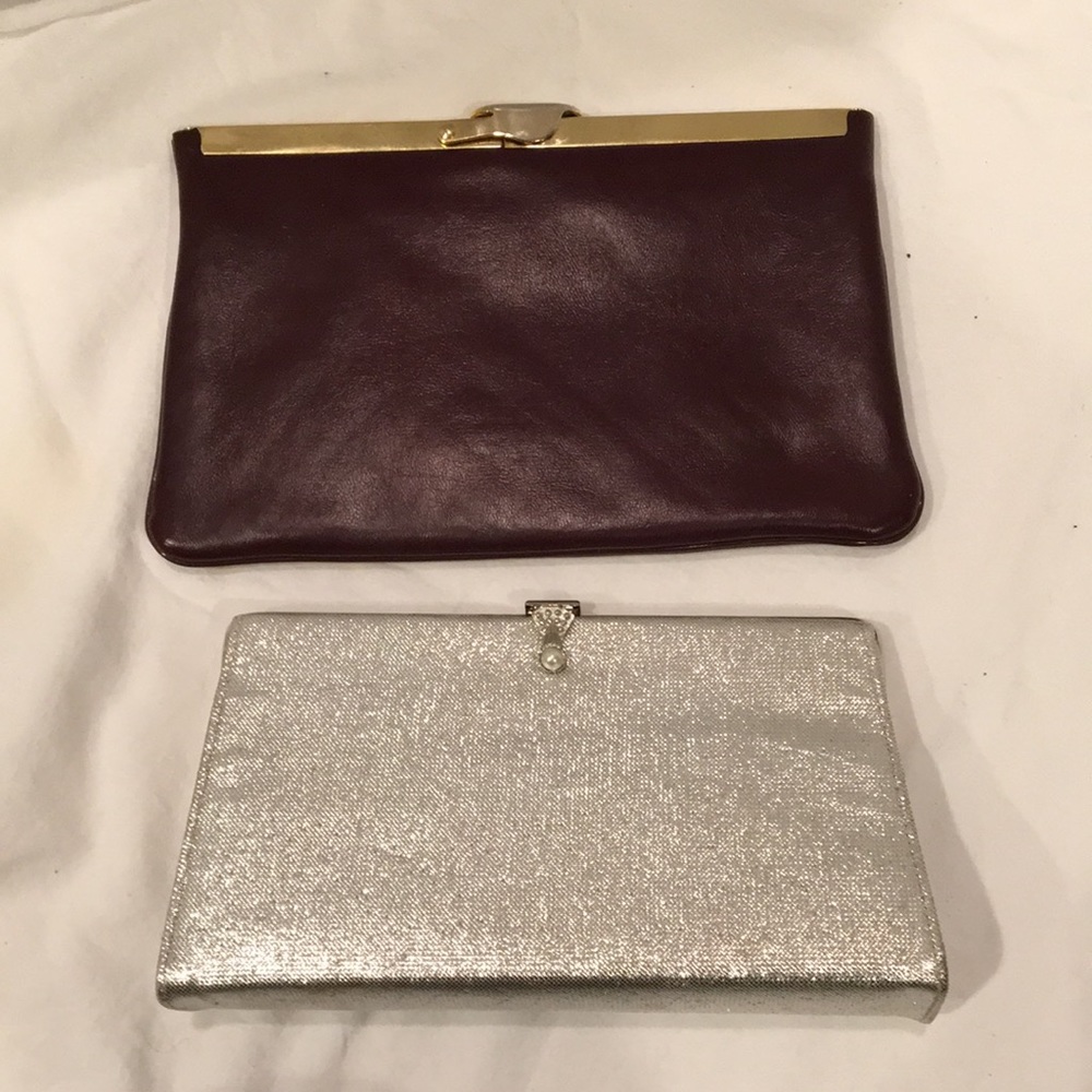 Vintage clutch purses (set of 2)